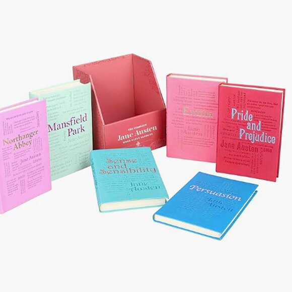 Jane Austen Boxed Set Word Cloud Classics Flexibound - Picture 2 of 6